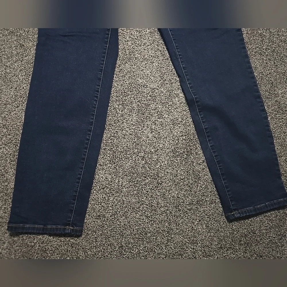 Maurices Dark Blue Skinny Jeans Stretchy Womens Size 22 Reg. - Picture 12 of 15